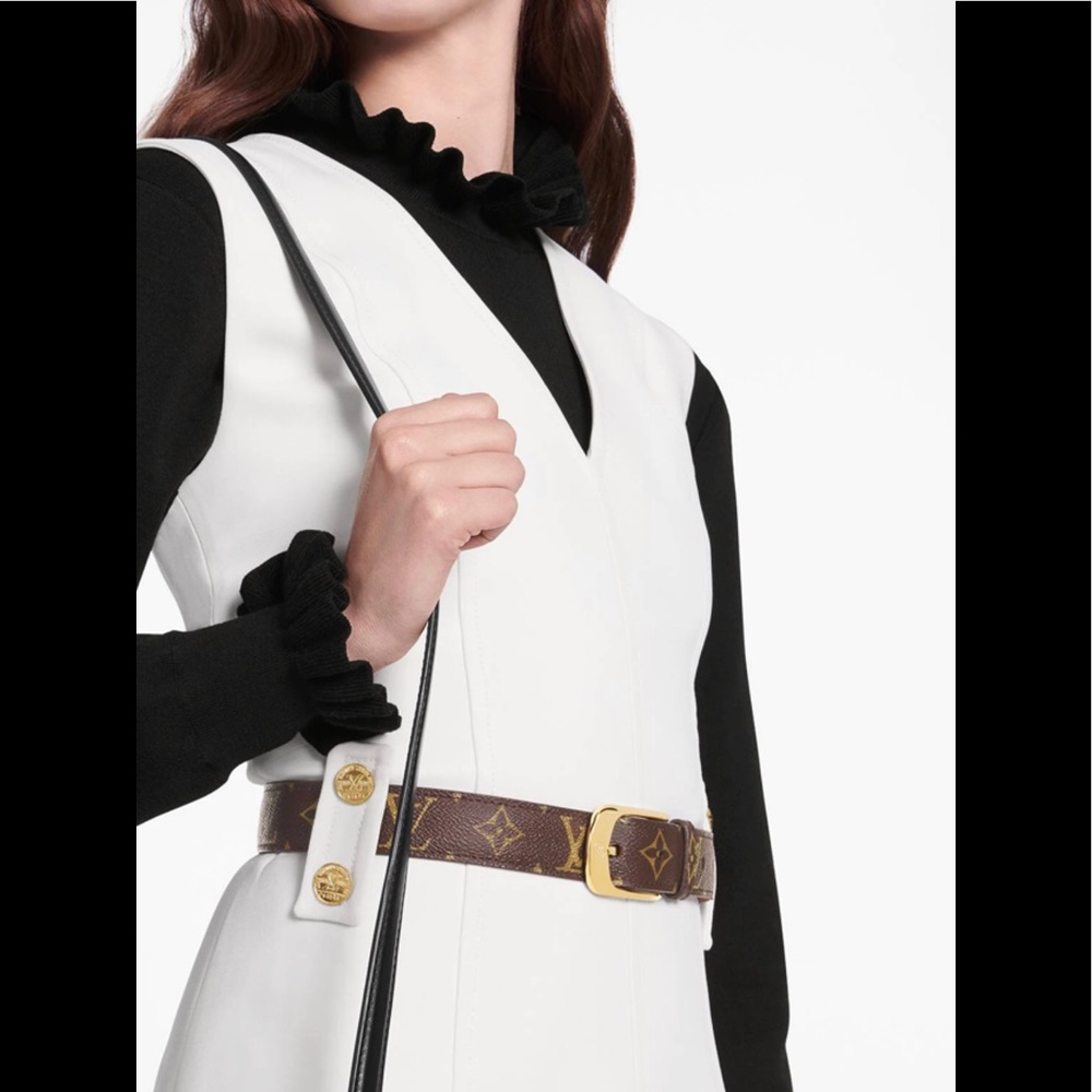 Louis Vuitton Ellipse Logo belt